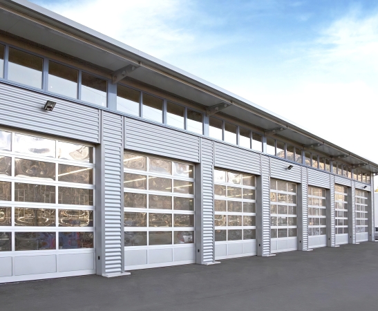 Панорамные ворота в Полтавской