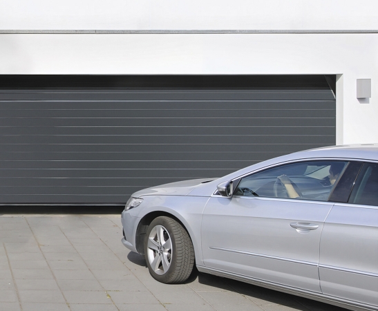 Секционные гаражные ворота в Полтавской