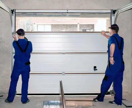 Установка ворот в Полтавской