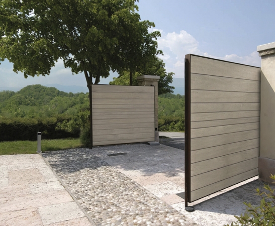 Въездные ворота в Полтавской