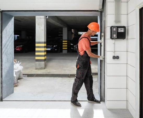 Замер ворот в Полтавской